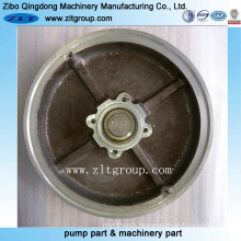 Sand Casting Stainless Steel/Alloy Steel Pump Cover Durco Pump Cover